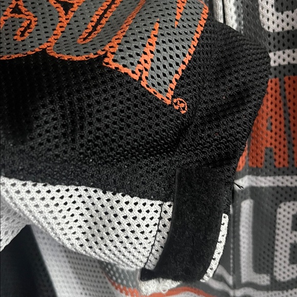 Harley-Davidson® Men's Bar & Shield Logo Mesh Jacket White Sz 2XL - Picture 13 of 14